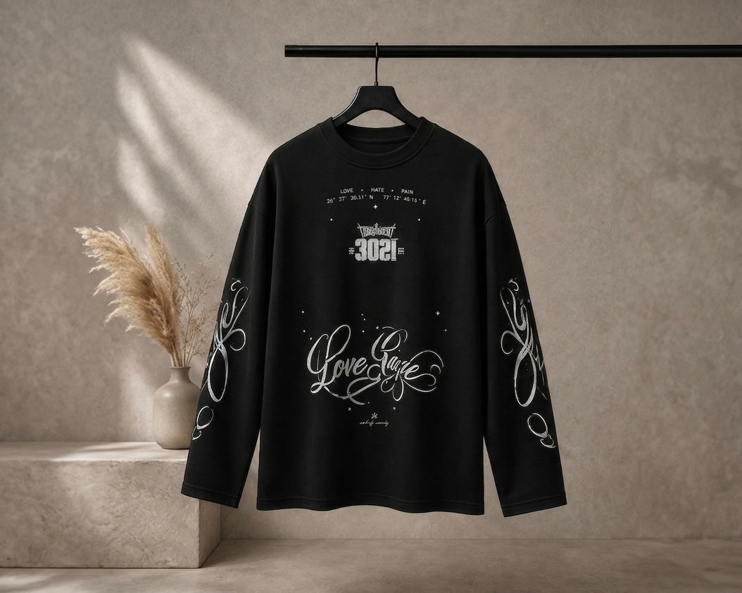 Love Game Waffle Long Sleeve