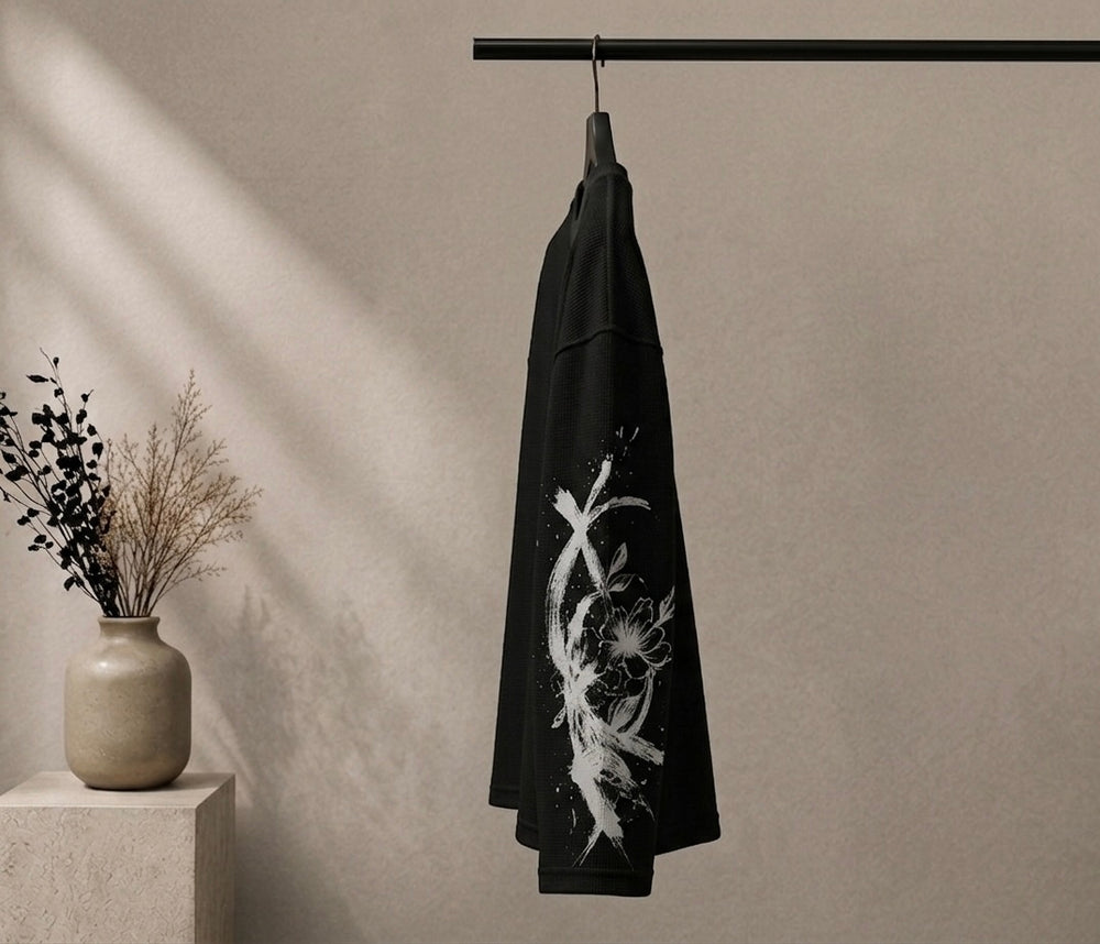 Celestial Lotus Waffle T-Shirt