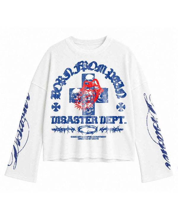 Disaster Department Waffle Tee