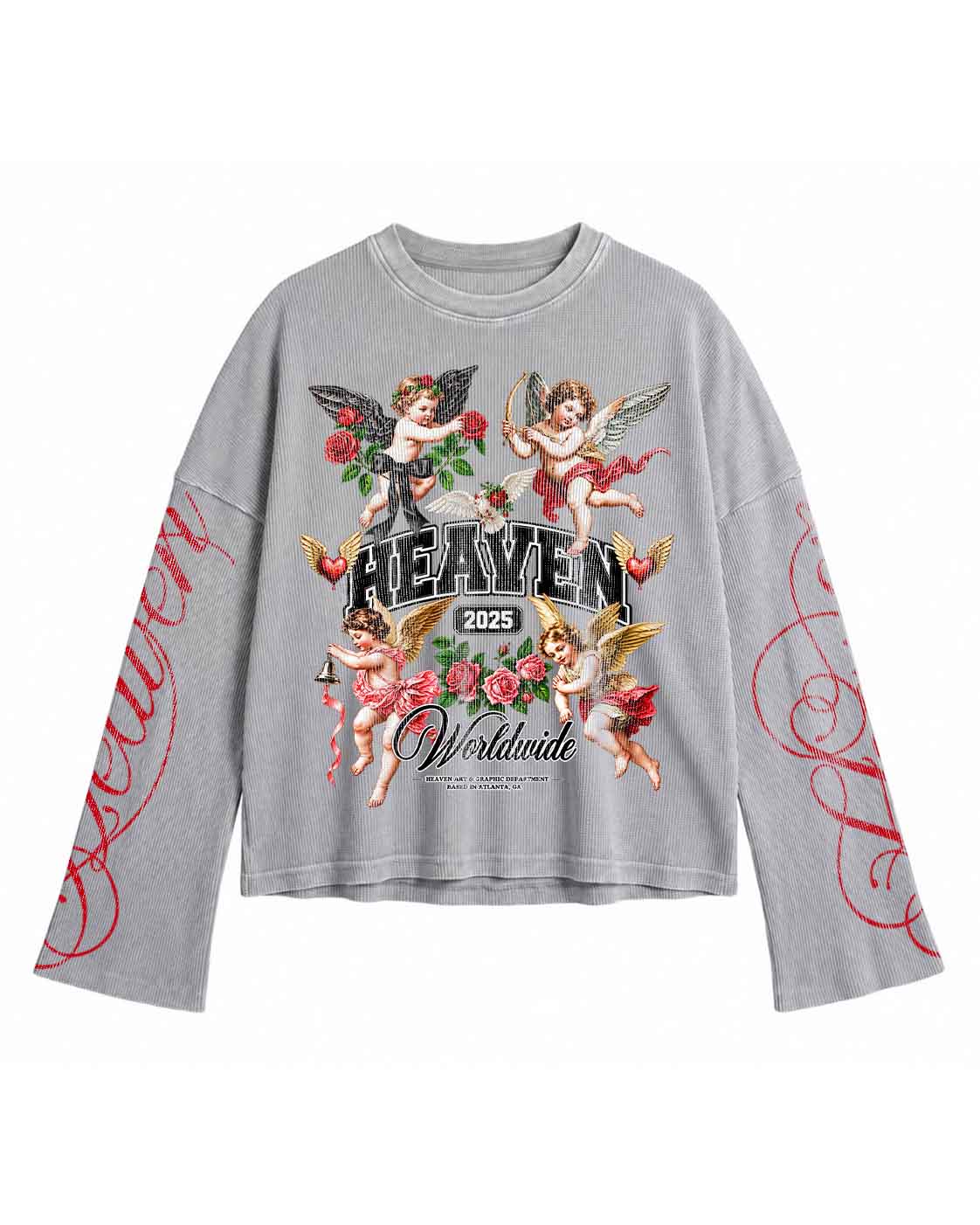 Heaven 2025 Waffle Tee