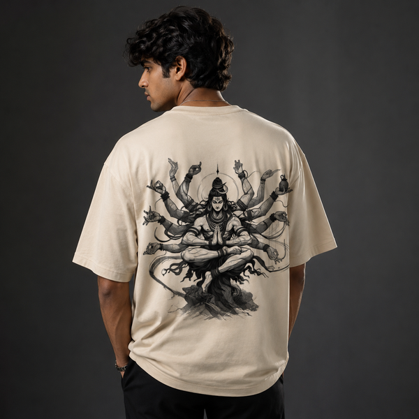 Mahadev Eternal Oversized T-Shirt