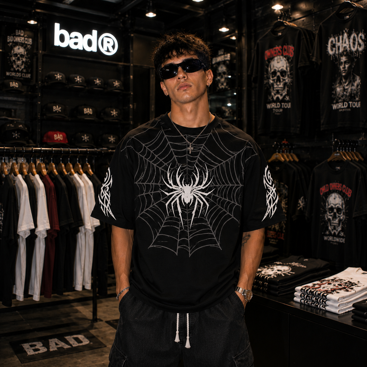 Web of Venom Oversized T-Shirt