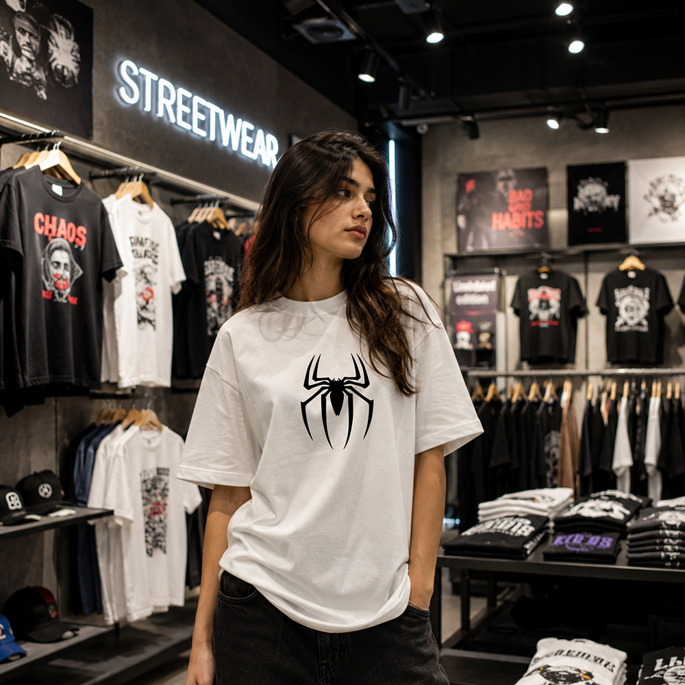 Spider Girl Oversized T-Shirt