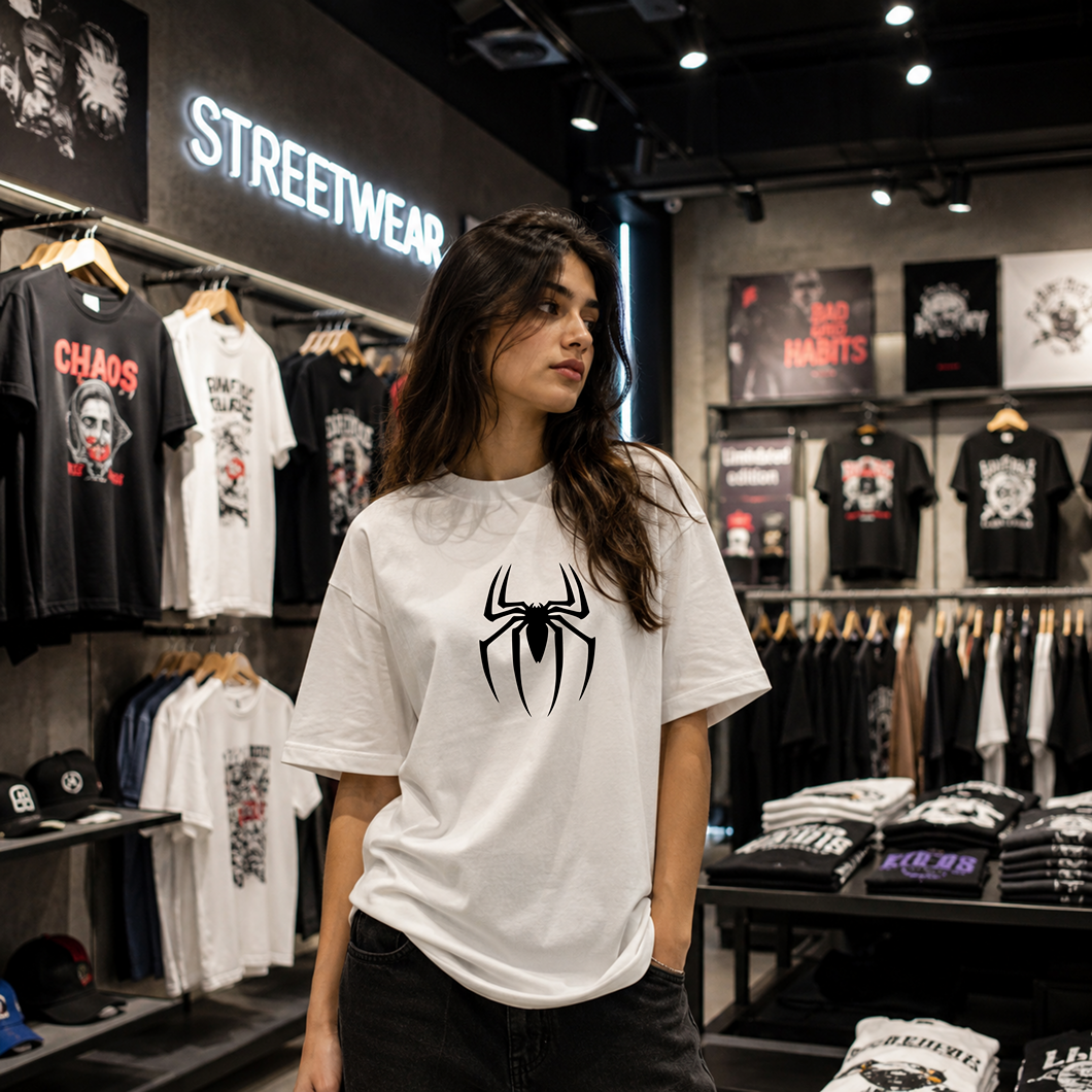 Spider Girl Oversized T-Shirt