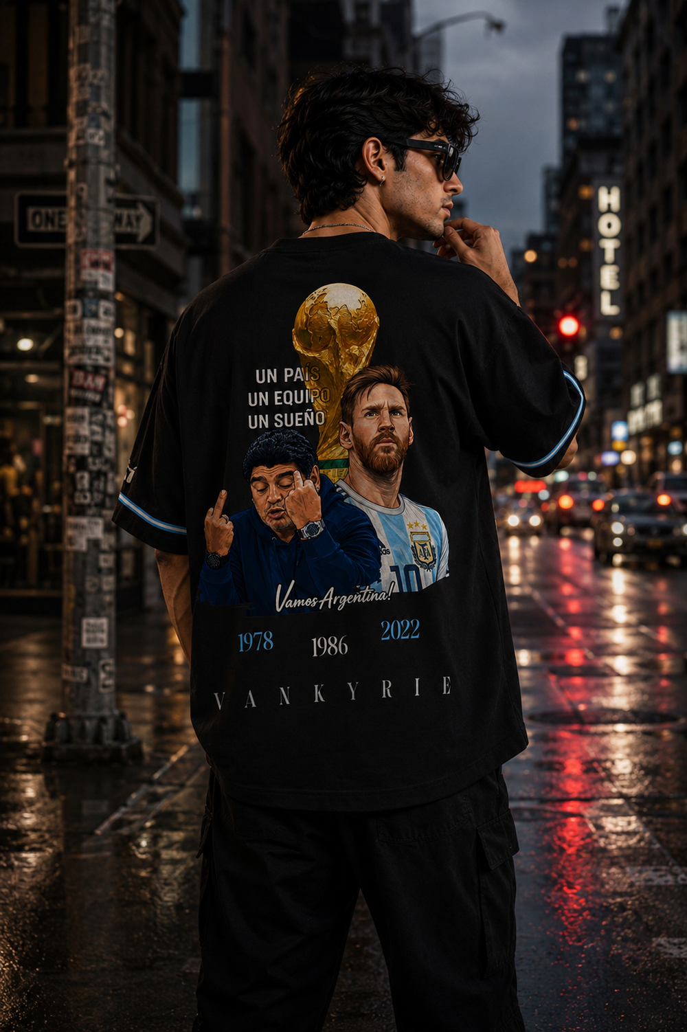Vamos Argentina Oversized T-Shirt
