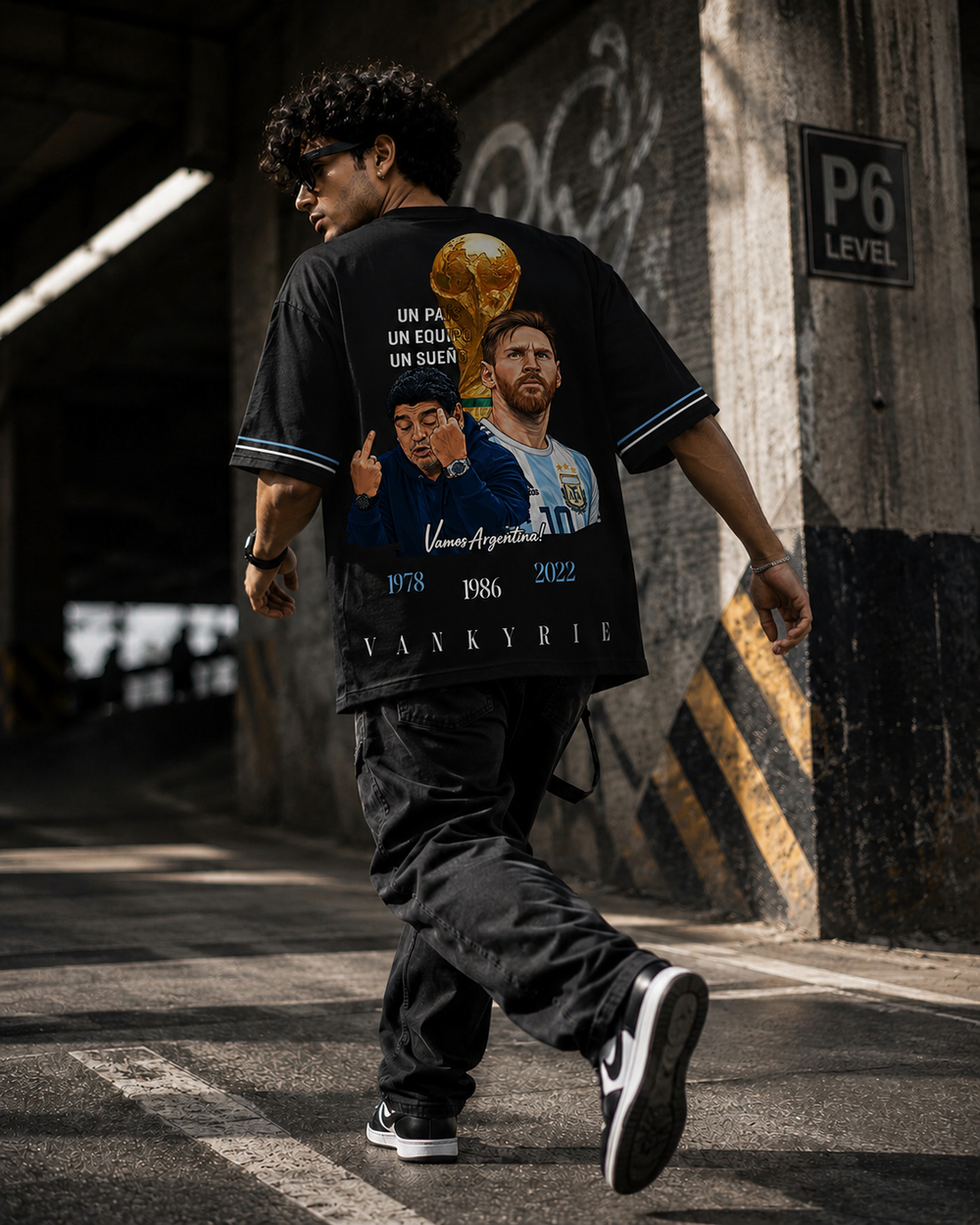Vamos Argentina Oversized T-Shirt