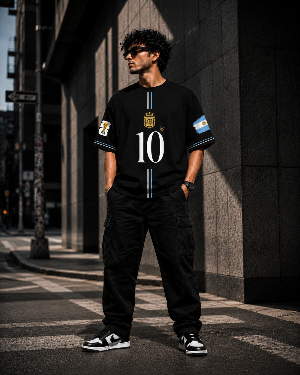 Vamos Argentina Oversized T-Shirt